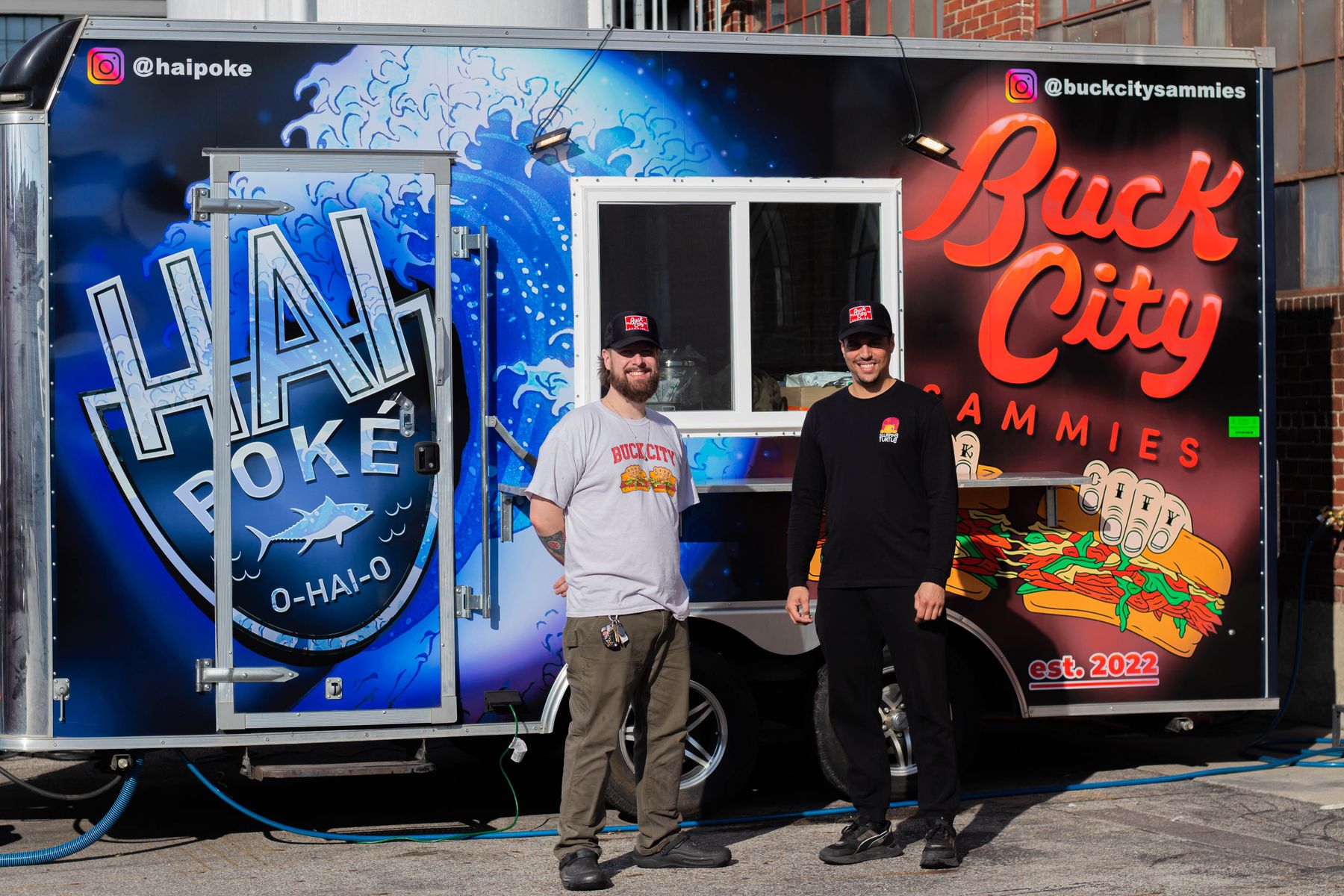 Buck City Sammies owners Chad Berton and Nile Woodson