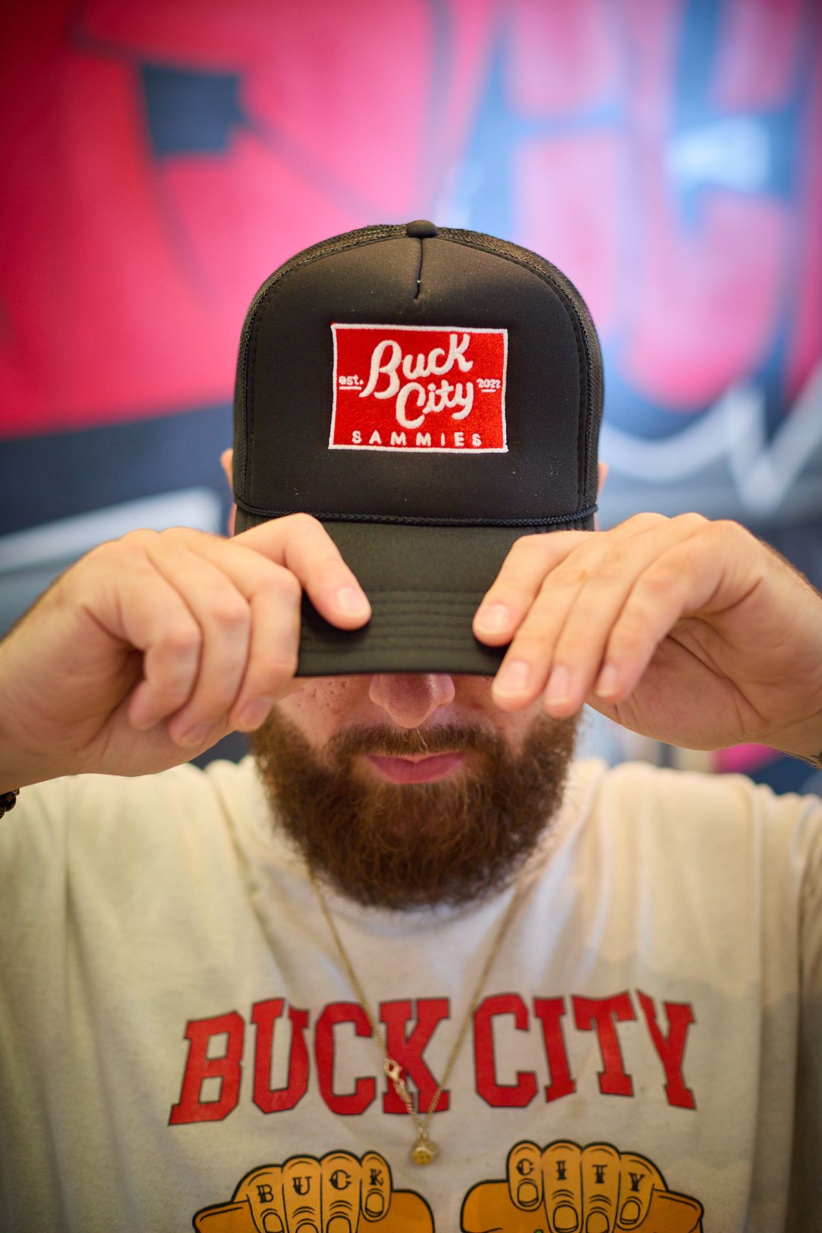 Buck City Sammies trucker hat