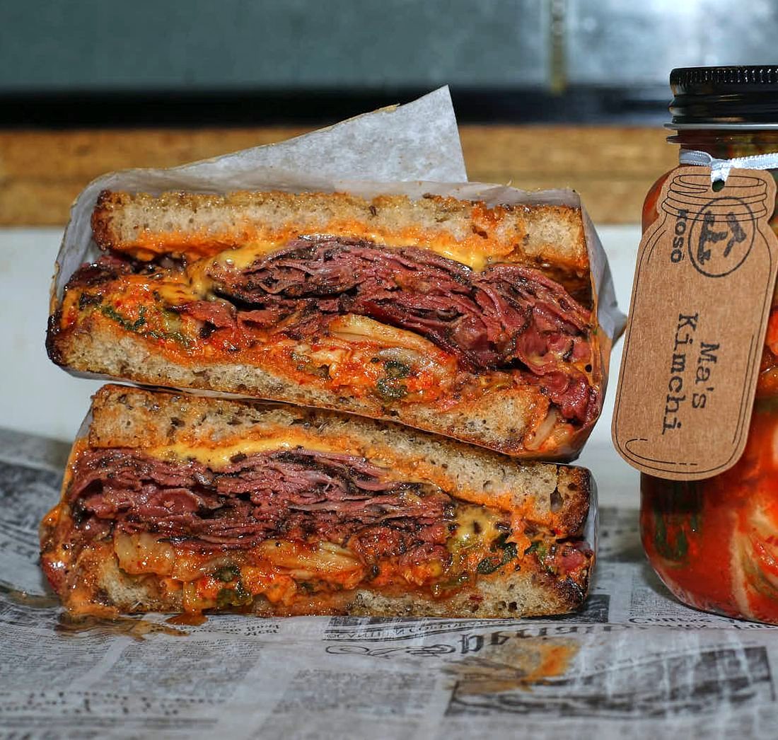 Ma's Kimchi Reuben